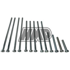 Conjunto / kit parafusos 6 mm motor FAMEL / ZUNDAPP 5 velocidades Conjunto / kit parafusos 6 mm motor FAMEL / ZUNDAPP 5 velocidades